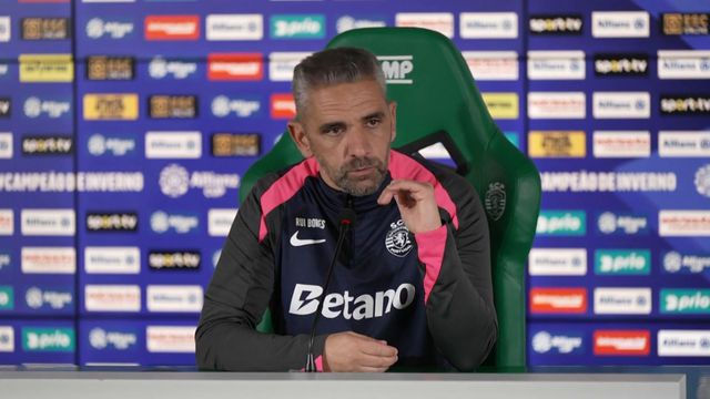 «Debast começará a treinar nos próximos dias, neste jogo não estará»