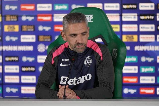 Rui Borges: «Solidário em relação a Ruben Amorim»