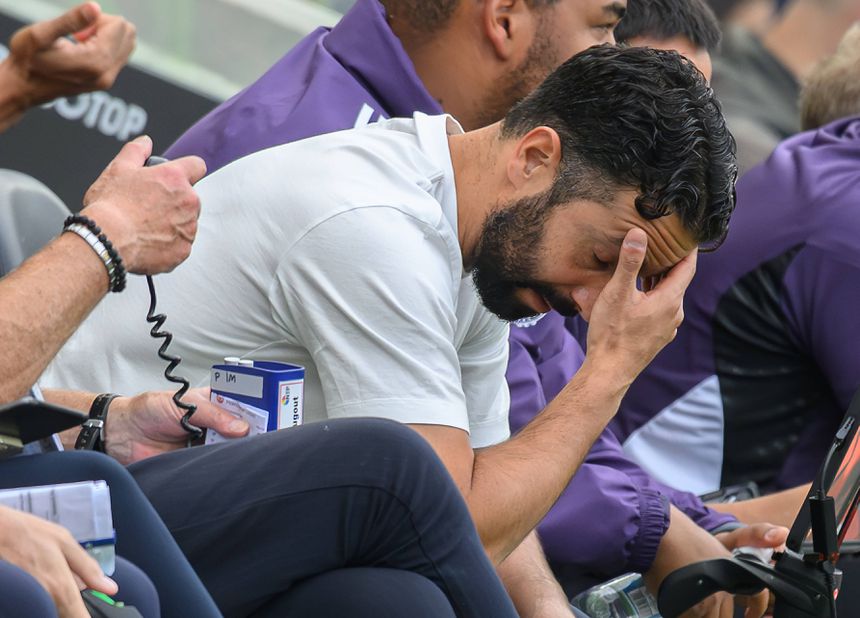 Ruben Amorim, antigo treinador do Manchester United