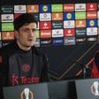 Harry Maguire e Ruben Amorim (IMAGO)