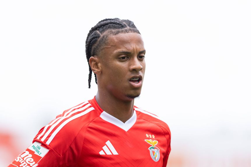 Leandro Santos, lateral-direito do Benfica - Foto: IMAGO