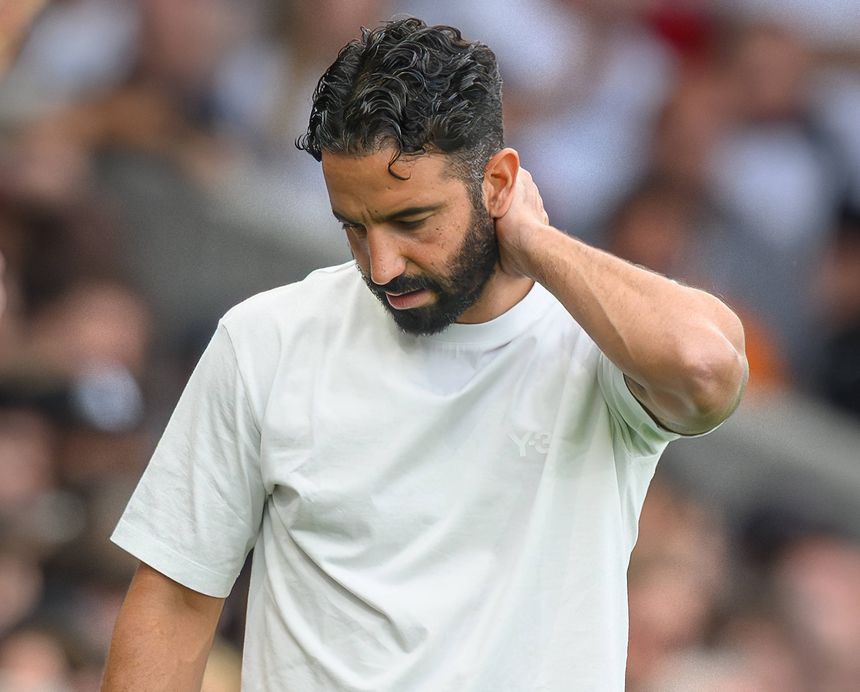 Ruben Amorim foi despedido esta segunda-feira, após o empate de ontem com o Leeds