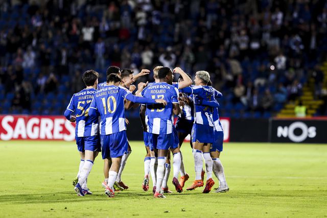 FC Porto celebra vitória nos Açores - Foto: Catarina Morais/Kapta+