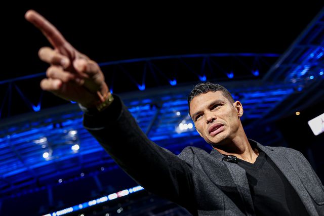 Thiago Silva esteve no Estádio do Dragão no domingo à noite - Foto: FC PORTO