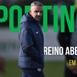 Direto: siga o treino do Sporting antes da meia-final da Taça da Liga