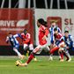 Jelani Trevisan marcou para o Benfica B de penálti