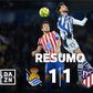 Atlético de Madrid travado por golo português (resumo)