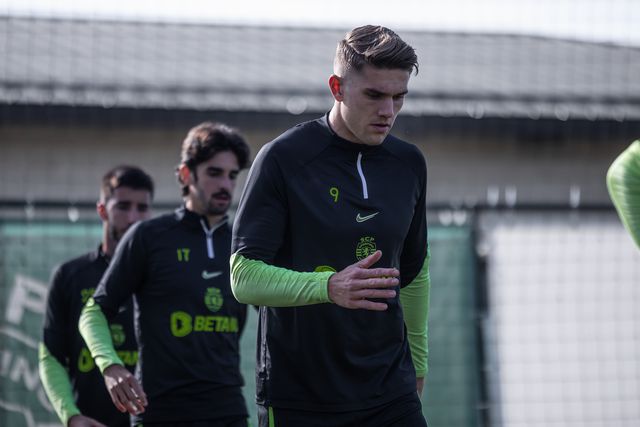 Sporting: treino a pensar no Young Boys