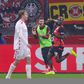 Festejos de Boniface depois do 3-2 para o Leverkusen