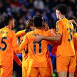 Festejos do Real Madrid frente ao Leganés