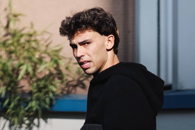 João Félix depois de fazer exames médicos para assinar pelo Milan