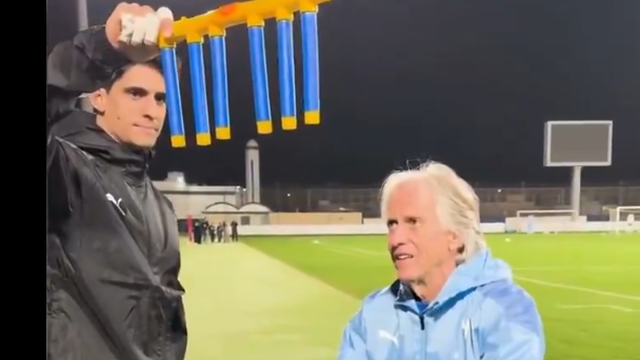 Jorge Jesus testou reflexos: veja os resultados