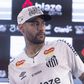 Neymar na apresentação no Santos