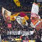Adeptos da Roma enchem bancadas do Estádio Olímpicos com inúmeras bandeiras