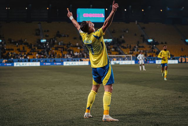 Cristiano Ronaldo, goleador português do Al Nassr, da Arábia Saudita