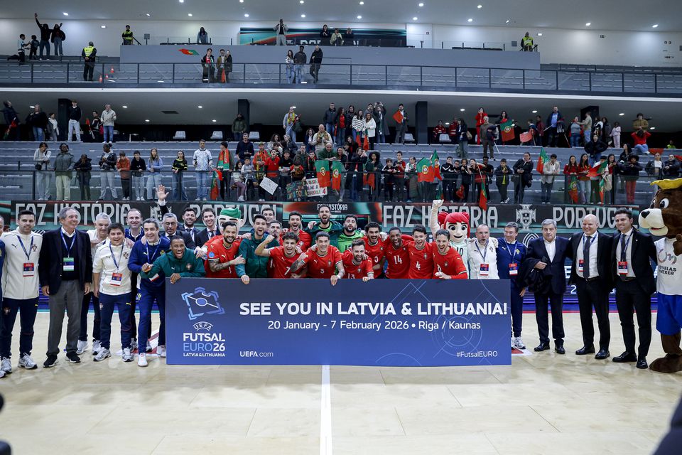Portugal qualificou-se para o Europeu de Futsal de 2026!