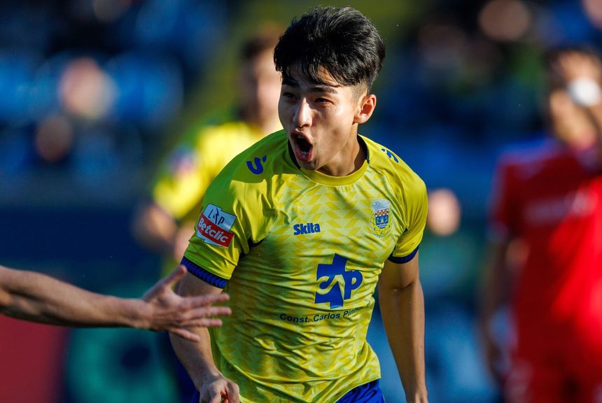 Lee Hyunju, atacante sul-coreano do Arouca - Foto: FC AROUCA