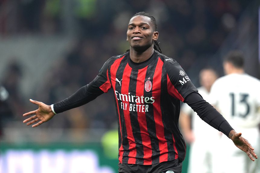 Rafael Leão é o segundo melhor marcador do Milan (IMAGO)