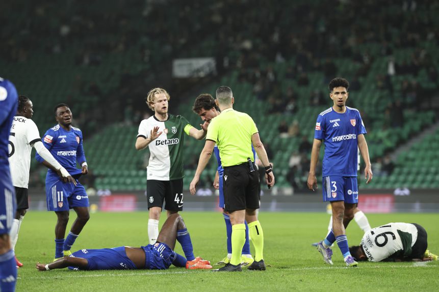 Baroan sofreu uma lesão grave em Alvalade - Foto: António Cotrim/Lusa