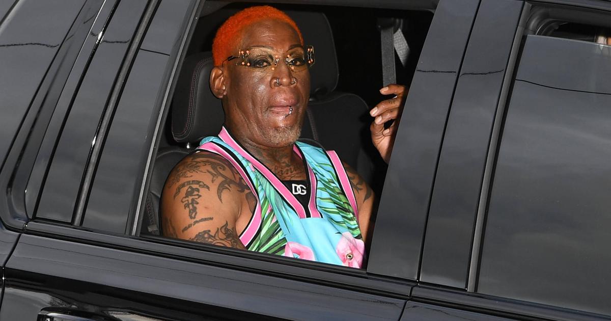 Dennis Rodman tinha uma pistola nas mãos, mas foi ajudado pelos ...
