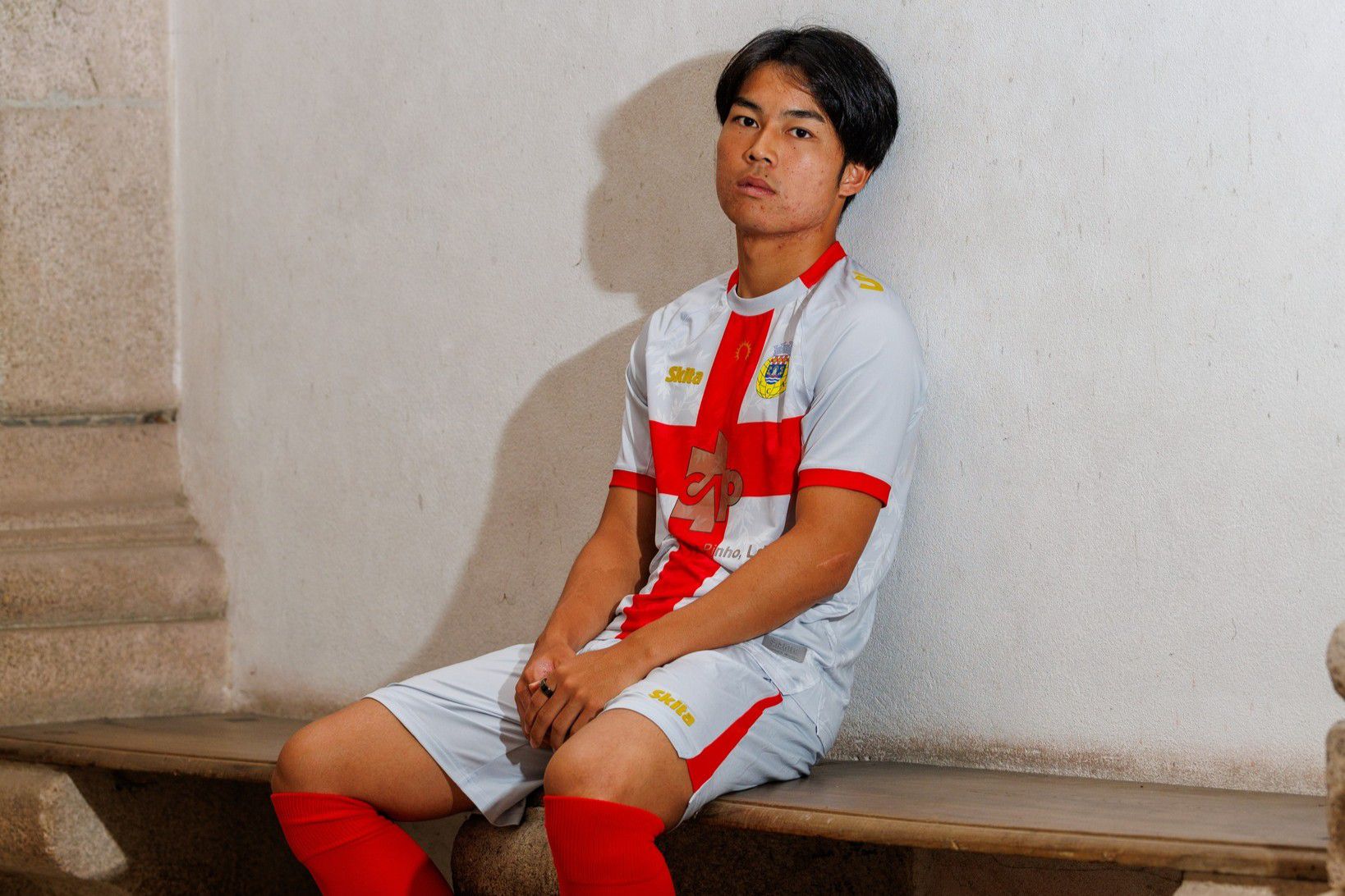 Lee Hyunju, atacante sul-coreano do Arouca - Foto: FC AROUCA