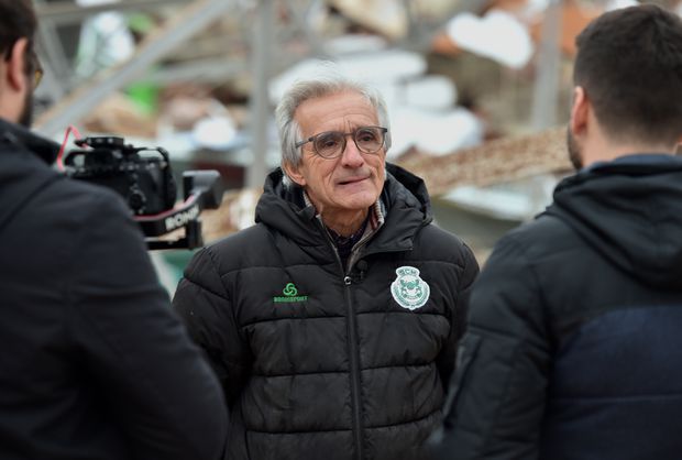 João Frade jogou em várias equipas de hóquei do SC Marinhense, foi treinador e é mecânico da equipa atual - Foto: Miguel Nunes