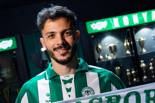 Diogo Gonçalves vai viver a sexta experiência a nível profissional (Foto Instagram/Konyaspor)