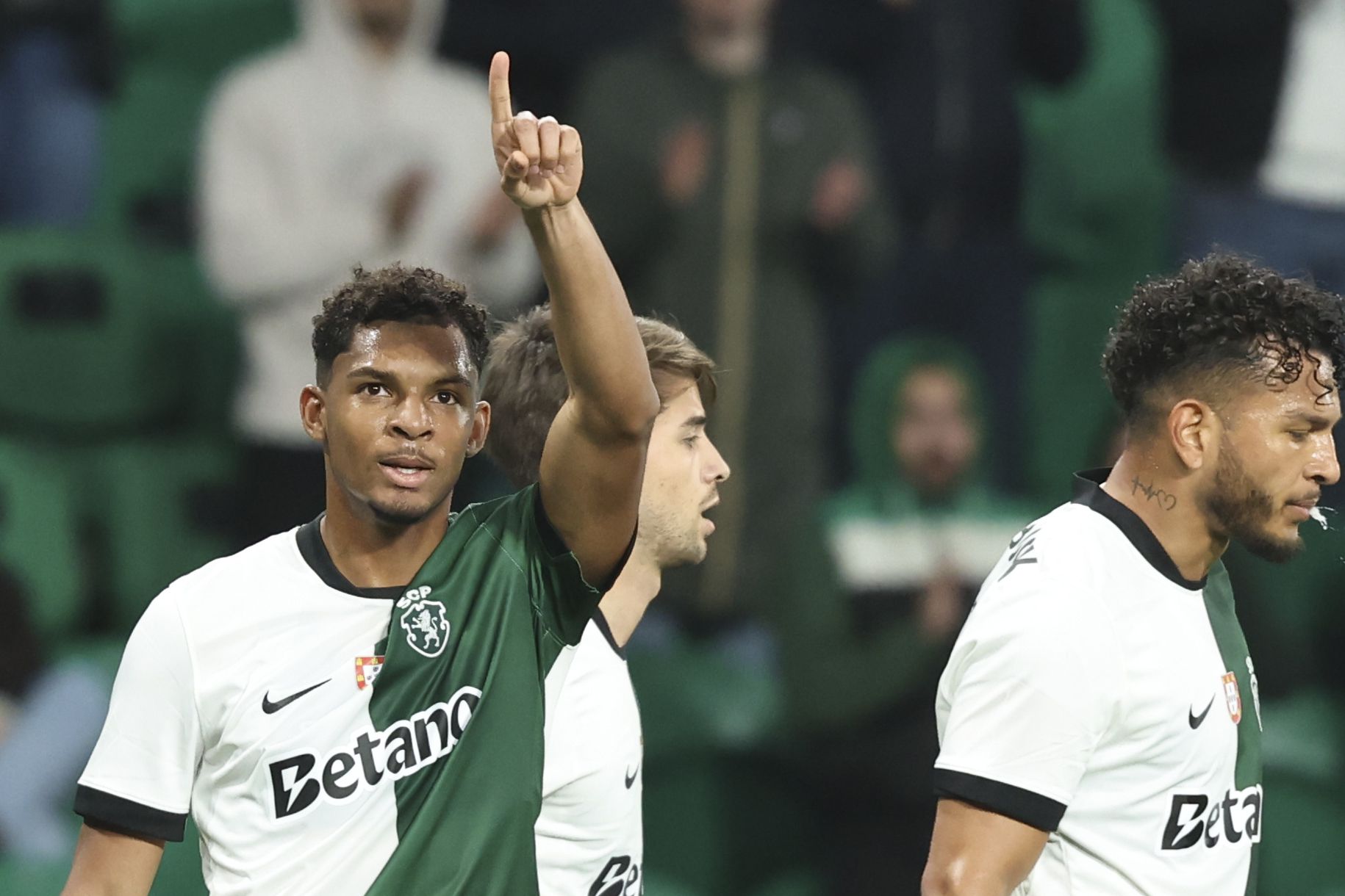 Luís Guilherme, extremo de 20 anos, chegou ao Sporting em janeiro - Foto: IMAGO