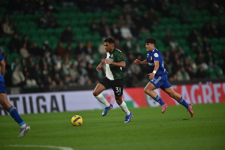 Luís Guilherme marcou frente aos avenses - Foto: Miguel Nunes