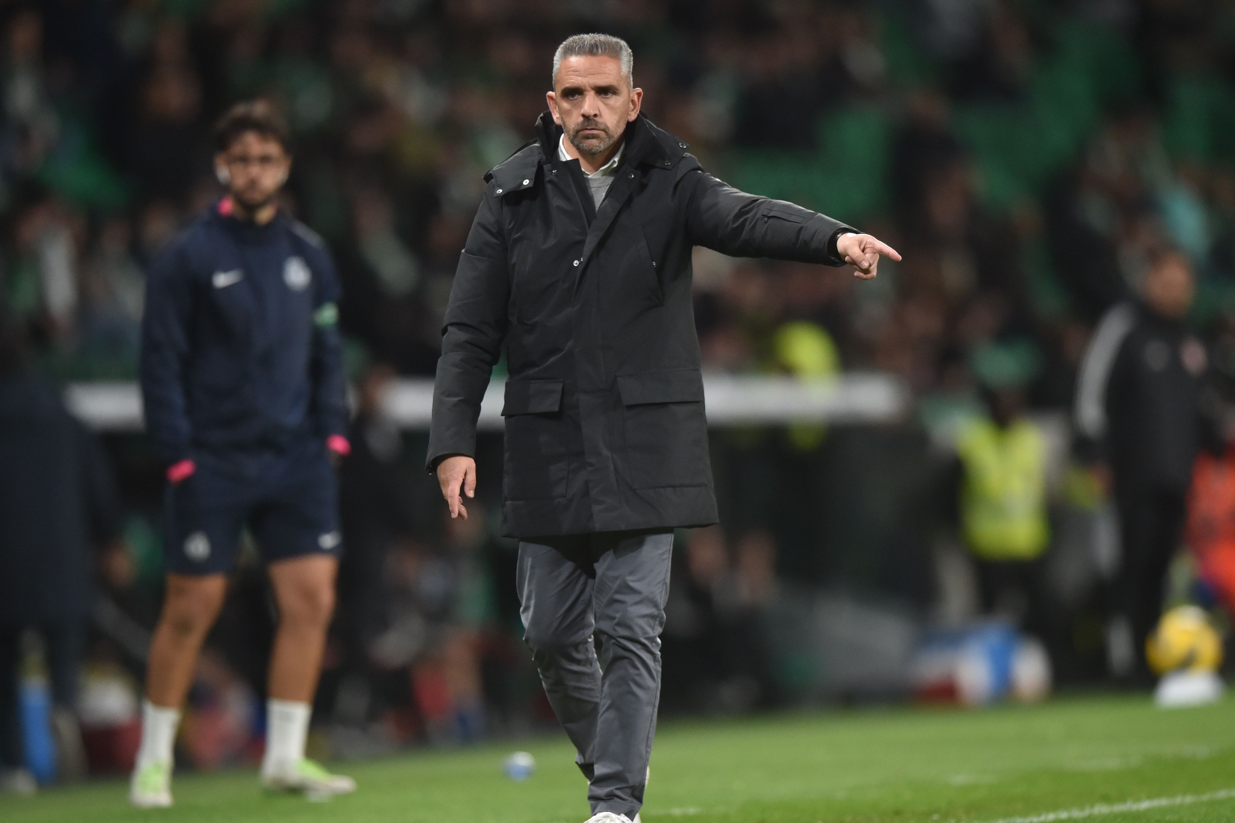 Rui Borges, treinador de 44 anos do Sporting. Foto: MIGUEL NUNES