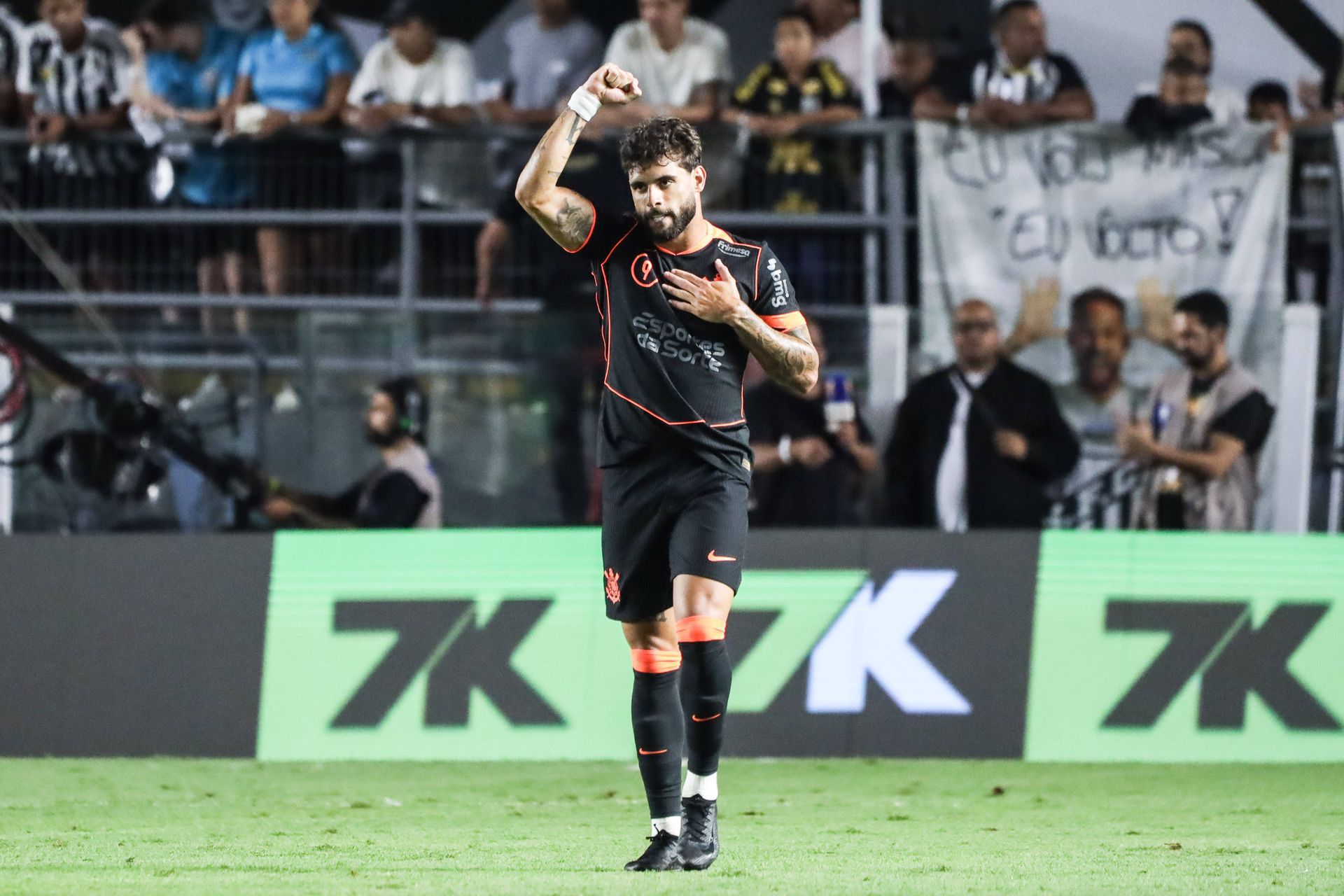 Yuri Alberto em 2026: 6 jogos/3 golos pelo Corinthians; Yuri Alberto em 2025: 58 jogos/19 golos pelo Corinthians - Foto: IMAGO