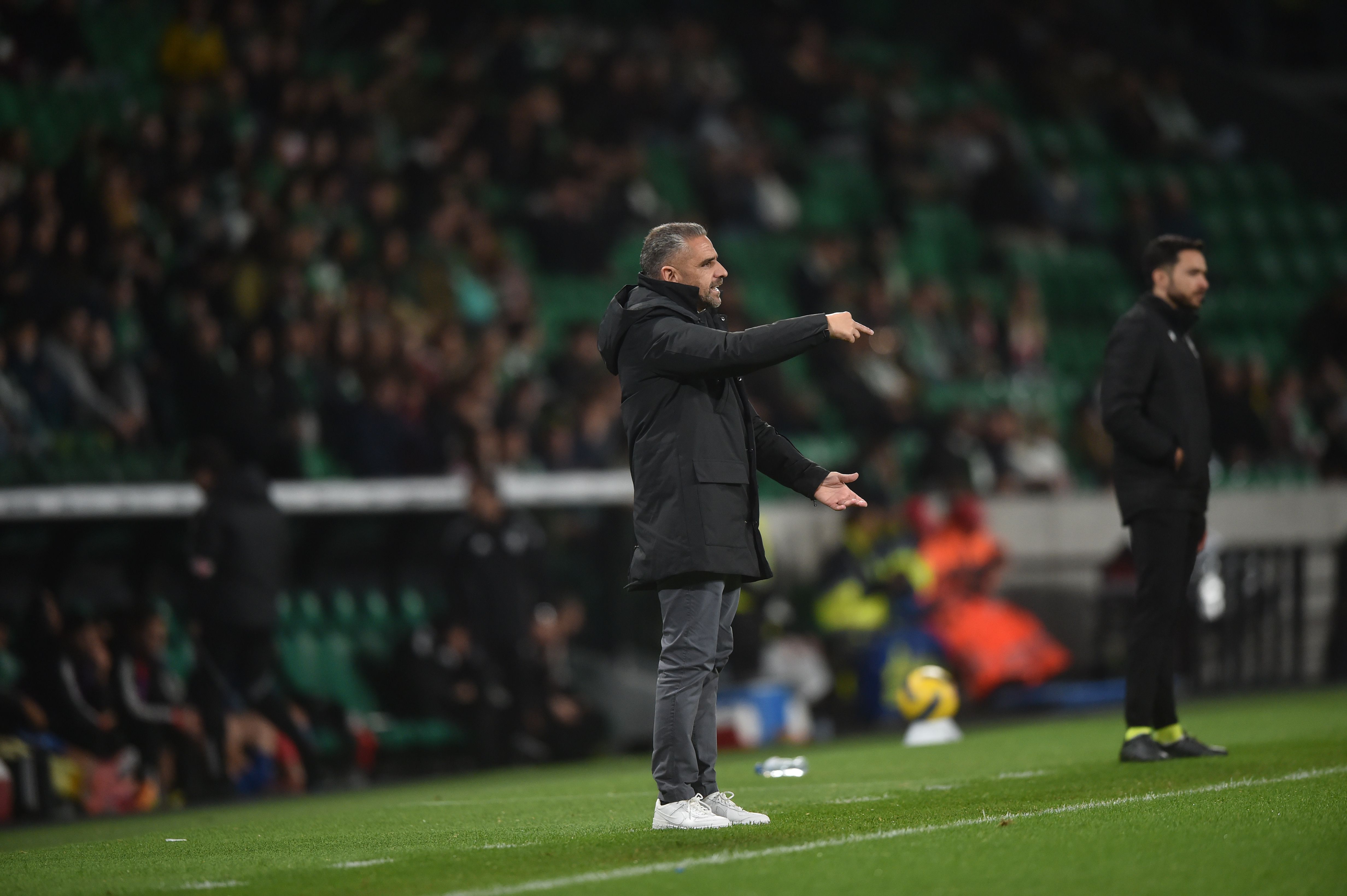 Rui Borges en Alvalade - Foto: Miguel Nunes