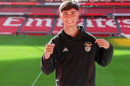 Tomás Soares, avançado do Benfica - Foto: SL Benfica