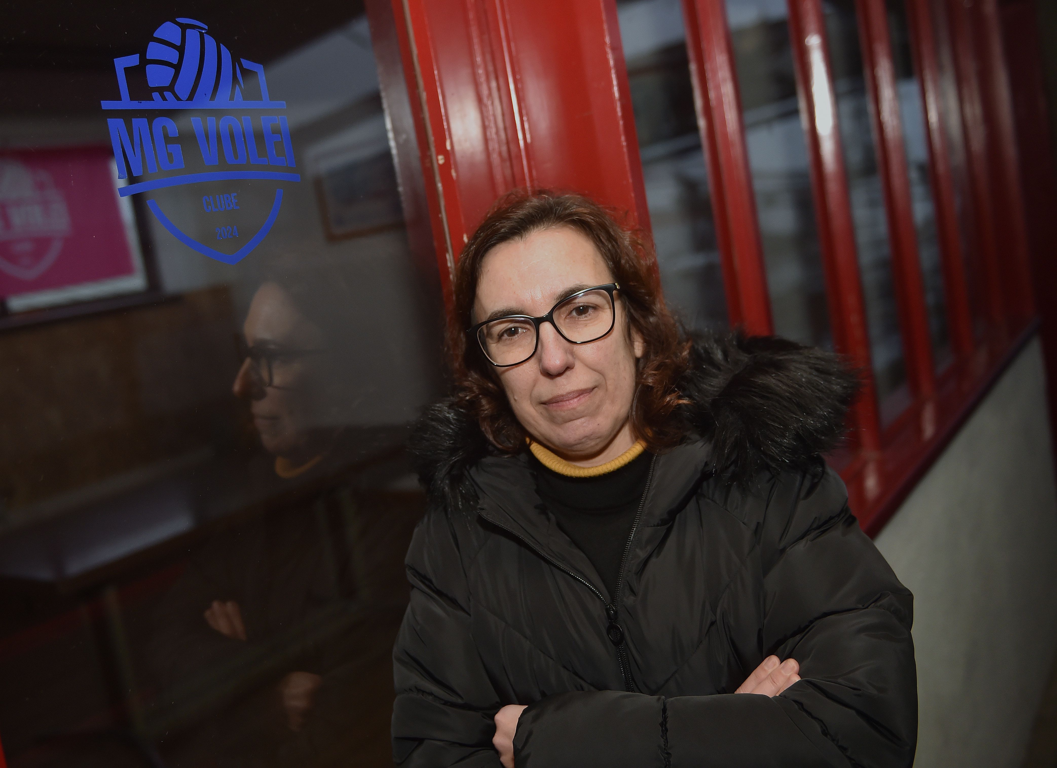 Fabiana Guarda, fundadora e tesoureira do MG Volei - Foto: Miguel Nunes