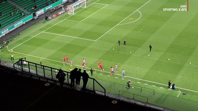 Aves SAD também já está no aquecimento
