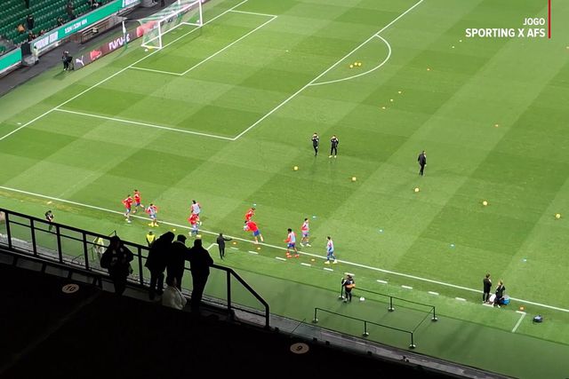 Aves SAD também já está no aquecimento