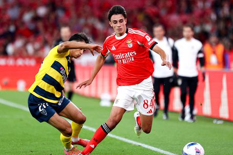 João Rego, médio-ofensivo do Benfica (foto: Imago)