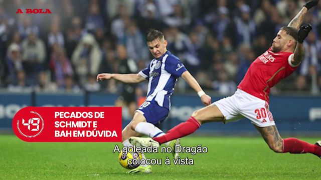 A Bola em 59 segundos: pecados de Schmidt e terça de Champions