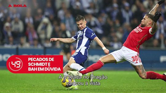 A Bola em 59 segundos: pecados de Schmidt e terça de Champions