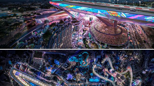 Uma curva a 70 metros de altura: assim será o futuro GP da Arábia Saudita