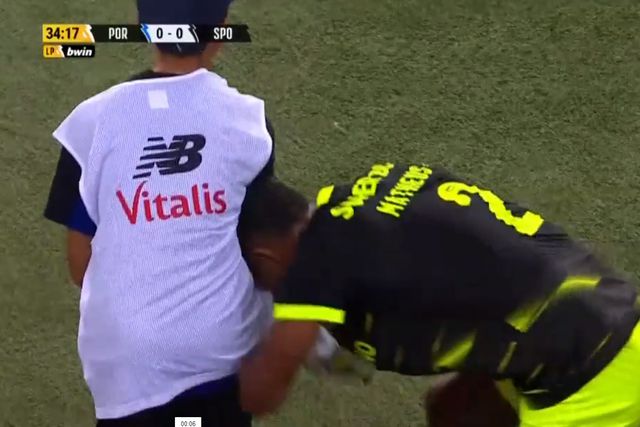 Matheus Reis acusado por agressão a apanha-bolas do FC Porto