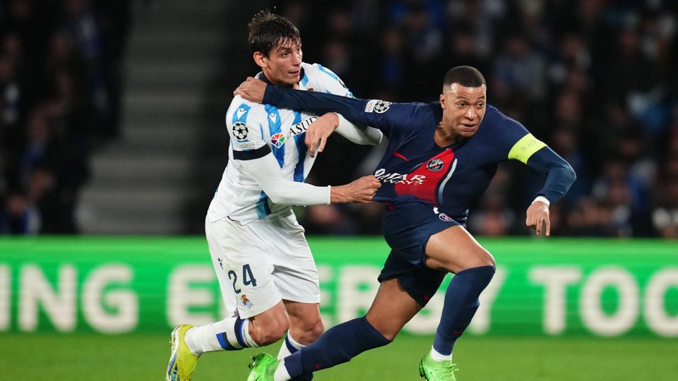 Vídeo: Mbappé 'bisa' frente à Real Sociedad