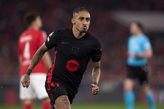 Benfica-Barcelona: Raphinha estraga (outra vez) a festa
