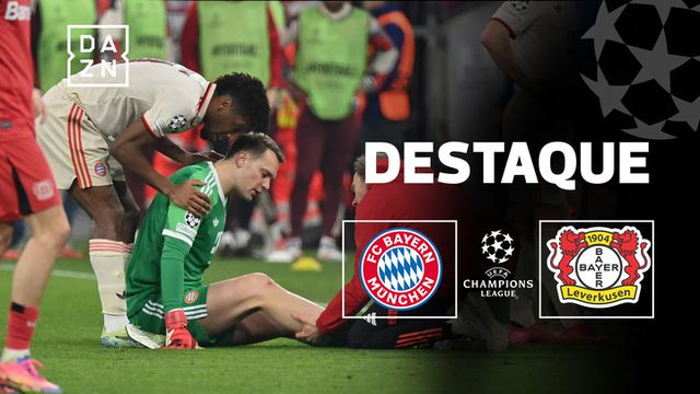 Neuer é substituído após lesionar-se... a festejar golo de Musiala