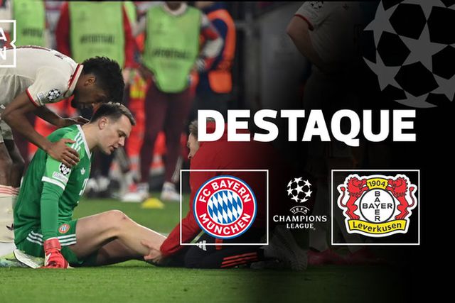 Neuer é substituído após lesionar-se... a festejar golo de Musiala