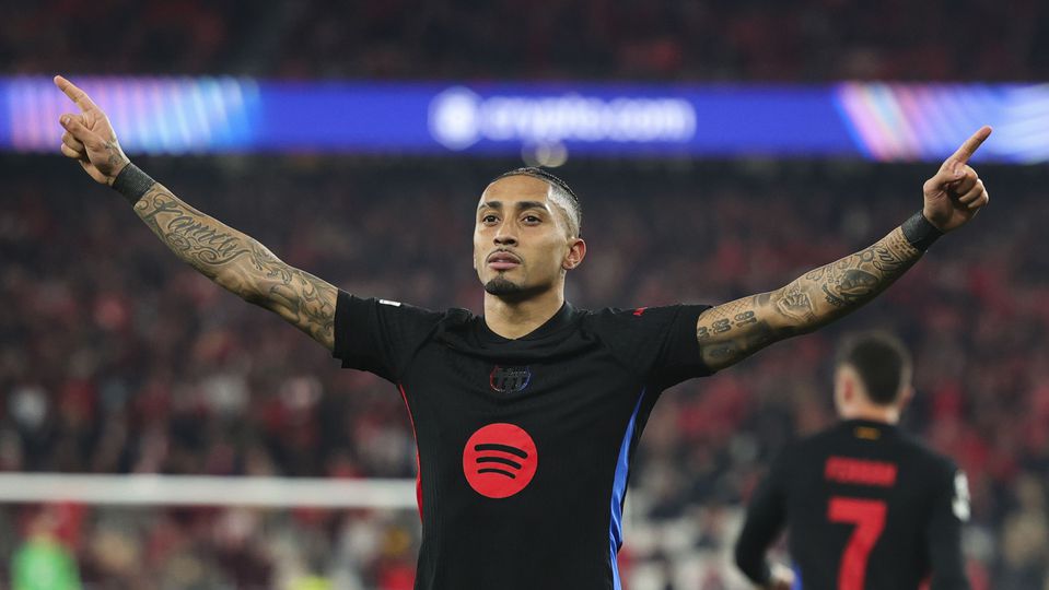 VÍDEO: Raphinha disse 'obrigado, António Silva!'