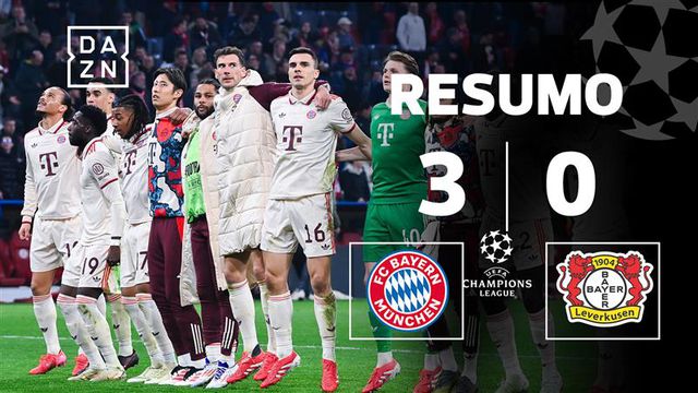 Bayern vergou os campeões alemães e já olha para os 'quartos' (resumo)