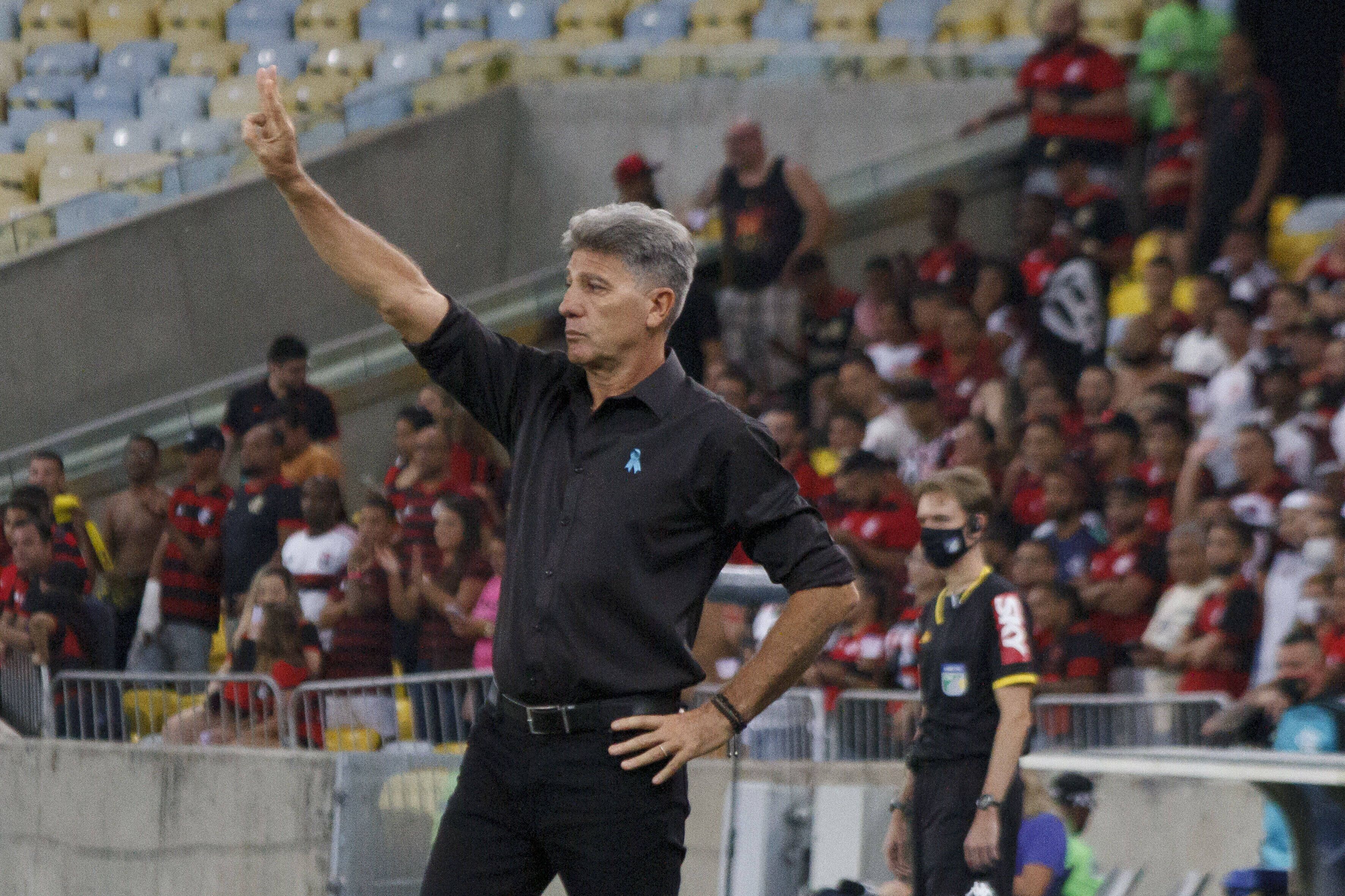 Renato Gaúcho esteve 139 dias no Flamengo