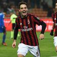 Giacomo Bonaventura com a camisola do Milan