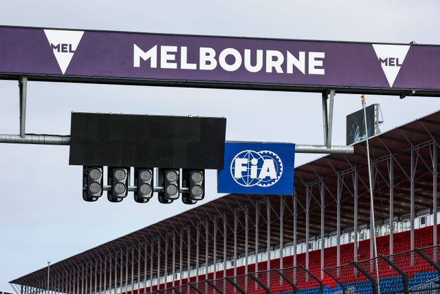 Nova cor nos semáforos de partida no Grande Prémio da Austrália